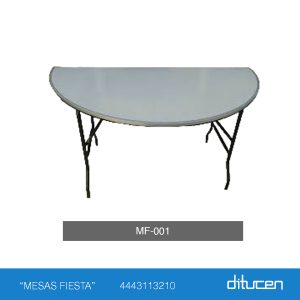 Mesa de media luna para salón de fiestas