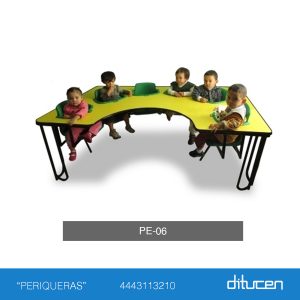 Periquera escolar para 6 niños en San Luis Potosí