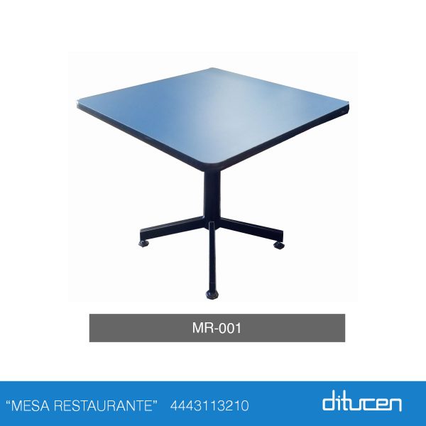 Mesa para restaurante de 80 x 80 en San Luis Potosí