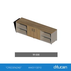 Credenza para mobiliario de oficina M-006 en San Luis Potosí