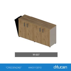 Credenza para mobiliario de oficina M-007 en San Luis Potosí